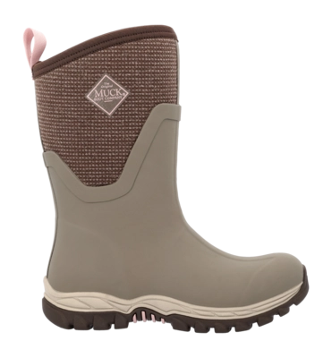 Bottes de Neige Muck Femme Boot Arctic Sport II Mid Taupe/Chocolate