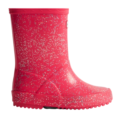 Bottes de Pluie Hunter Kids First Giant Glitter Thrift Pink