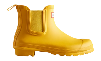 Regenlaars Hunter Women Original Chelsea Yellow