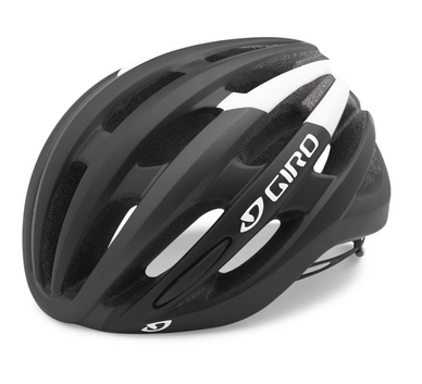 Fietshelm Giro Foray Matte Black White