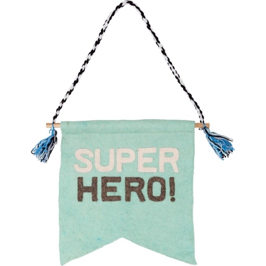 Wanddecoratie Kidsdepot Super Hero