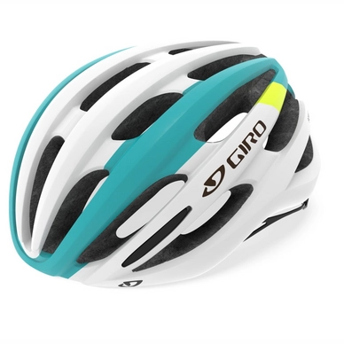 Fietshelm Giro Foray Mips Matte White Iceberg Citron