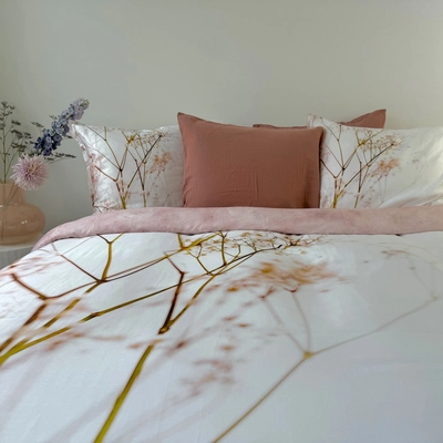 Dekbedovertrek Town&Country Barlow Pink Satijn