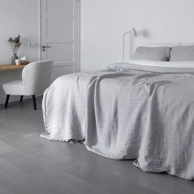 Dekbedovertrek Town&Country Linnen Silver Grey