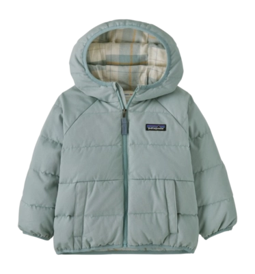 Jacke Patagonia Cotton Down Jacket Babys Thermal Blue