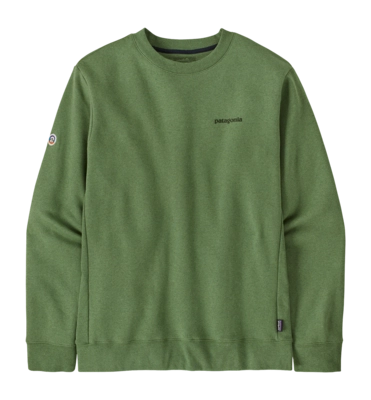 Pull Patagonia Unisexe Fitz Roy Icon Uprisal Crew Terrain Green