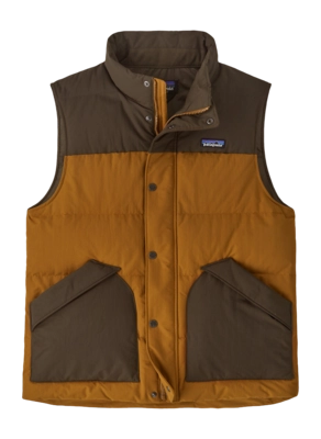 Bodywarmer Patagonia Men Downdrift Vest Shelter Brown