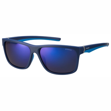 Lunettes de Soleil  Polaroid PLD 7014/S Blue Azure / Blue Mirror Polarized