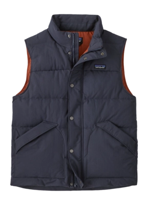 Gilet Patagonia Homme Downdrift Gilet Smolder Blue