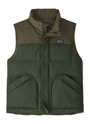 Body Warmer Patagonia Men Downdrift Vest Torrey Pine Green