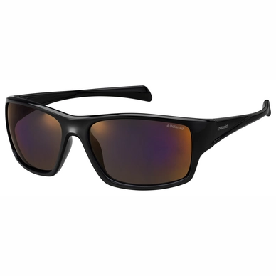 Lunettes de Soleil Polaroid PLD 7016/S Black / Red Mirror Polarized