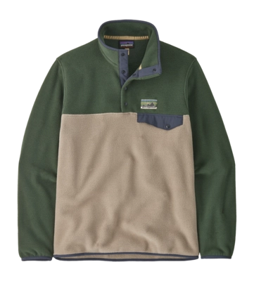 Pull Patagonia Homme Synch Snap-T PO Seabird Grey