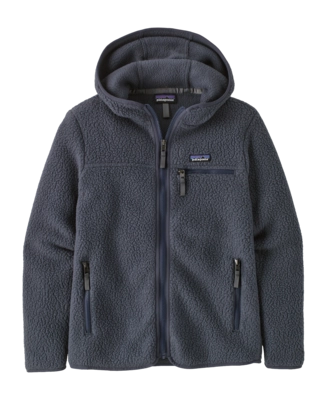 Zip Sweatshirt Patagonia Women Retro Pile Hoody Smolder Blue