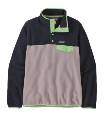 Pullover Patagonia LW Synch Snap-T PO Damen Echo Purple
