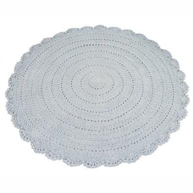 Vloerkleed Kidsdepot Roundy Blue 110 cm