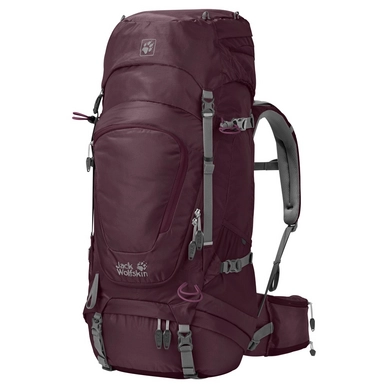 Backpack Jack Wolfskin Women Highland Trail Xt 45 Burgundy