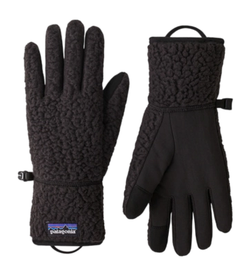 Gants Patagonia Retro Pile Gloves Black