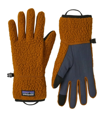 Gloves Patagonia Retro Pile Gloves Shelter Brown