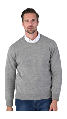 Pullover William Lockie Rob Crew Neck Herren Flannel