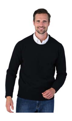 Pullover William Lockie Rob Crew Neck Herren Navy