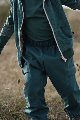Ducksday_Softshell_pants_kids_Dark_Green_7