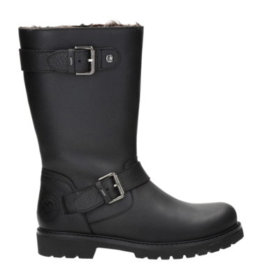 Bottes Panama Jack Femme Fergie B1 Cuir Black