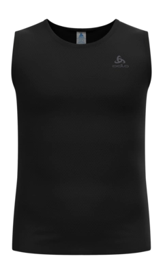 Undershirt Odlo Men Performance Wool 140 Base Layer Singlet Black