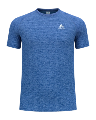 T-Shirt Odlo Homme Col Rond M/C Essentiel Sans Couture Limoges Mélange