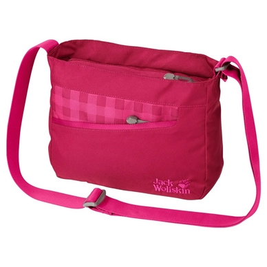 Schultertasche Jack Wolfskin Downtown Azalea Rot