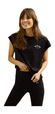 Top Deblon Women Mel Black