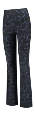 Legging Deblon Femme Celine Flared Leopard Navy