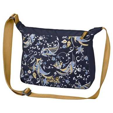 Schoudertas Jack Wolfskin Women Valparaiso Bag Midnight Blue All Over