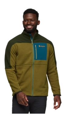 Vest Cotopaxi Men Abrazo Fleece Full-Zip Jacket Woods / Live Oak