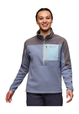 Vest Cotopaxi Women Abrazo Fleece Half-Zip Jacket Cinder / Tempest