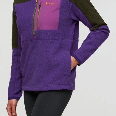 5---1200x1200png-F24WAbrazoFleeceHalfZipJacketWoodsandBlackViolet_010_1200x