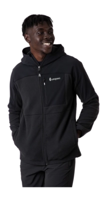 Vest Cotopaxi Men Abrazo Fleece Hooded Full-Zip Jacket Black