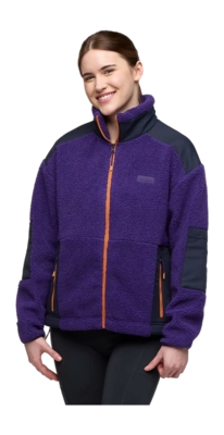 Gilet Cotopaxi Femme Bacano Fleece Jacket Black Violet / Carbon