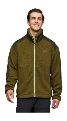 Zip Sweatshirt Cotopaxi Men Bacano Fleece Jacket Live Oak/ Woods