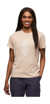 T-Shirt Cotopaxi Women Cotopaxi Llama Oatmeal