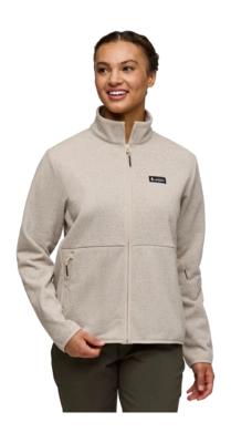 Vest Cotopaxi Women Envo Fleece Full-Zip Jacket Heather Cream