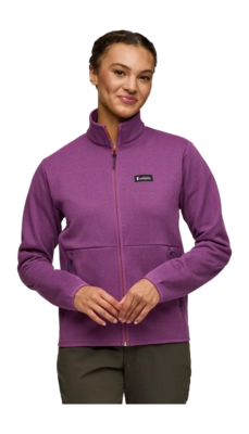 Vest Cotopaxi Women Envo Fleece Full-Zip Jacket Heather Mauve
