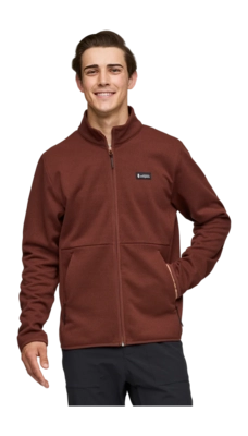 Vest Cotopaxi Men Envo Fleece Full-Zip Jacket Heather Chestnut