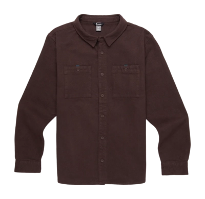 Shirt Cotopaxi Men Mero Organic Flannel Coffee