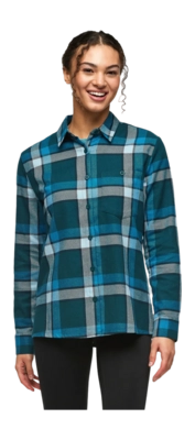 Overhemd Cotopaxi Women Quedo Flannel Shirt Abyss Plaid