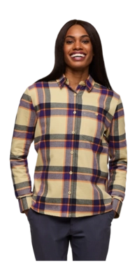 Shirt Cotopaxi Women Quedo Flannel Shirt Grain Plaid