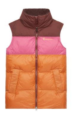Bodywarmer Cotopaxi Women Solazo Down Chestnut / Sangria