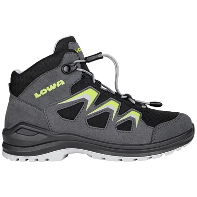 Wanderschuhe Lowa Innox Evo GTX Qc Kinder Graphite Avocado 24