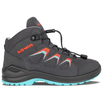 Wanderschuhe Lowa Innox Evo GTX Qc Kinder Graphite Orange Arctic 24