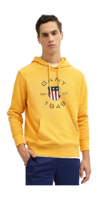 Hoodie GANT Men Print Sweat Faded Sunset