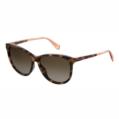 Lunettes de Soleil Polaroid PLD 4058/F/S Dark Havana / Brown Shaded Polarized